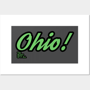 Ohio The Heart Of It All Posters and Art